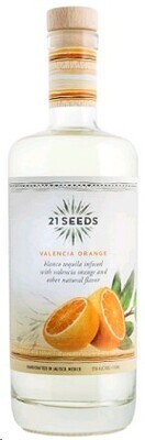 21 Seeds Tequila Blanco Valencia Orange 750 ml