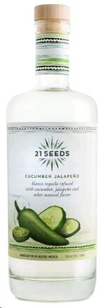 21 Seeds Tequila Blanco Cucumber Jalapeno 750 ml