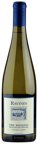 Ravines Wine Cellars Dry Riesling Argetsinger Vineyard Finge 2019 (750 ml)