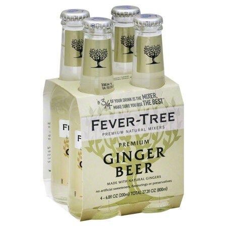 Fever Tree Ginger Beer Bottles 4 pack