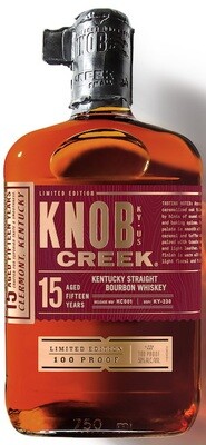 Knob Creek Bourbon 15 Year Whiskey 750 ml