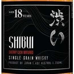 Shibui 18 Year Old Single Grain Whisky (750 ml)