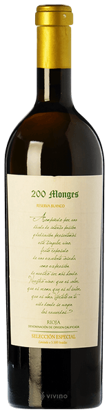 Bodegas Vinícola 200 Monges Seleccion Especial Blanco 2009 (750 ml)