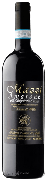 Mazzi, Amarone della Valpolicella Classico Punta di Villa 2016 (750 ml)