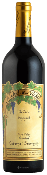 Nickel & Nickel DeCarle Vineyard Cabernet Sauvignon 2018 (750 ml)