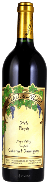 Nickel & Nickel State Ranch Vineyard Cabernet Sauvignon Oakville 2019 (750 ml)