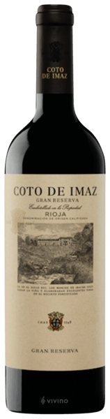 El Coto Rioja Gran Reserva Coto de Imaz 2016 (750 ml)