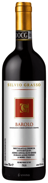 Silvio Grasso Barolo 2018 (750 ml)