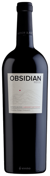 Obsidian Ridge Estate Grown Cabernet Sauvignon 2019 (750 ml)