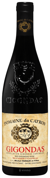 Domaine du Cayron Gigondas 2019 (750 ml)