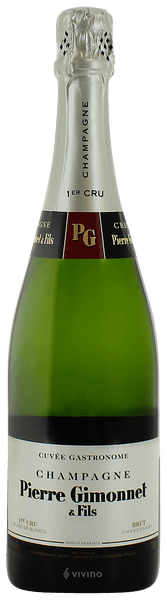 Pierre Gimonnet & Fils Cuvée Gastronome Blanc de Blancs Brut Champagne Premier Cru 2018 (750 ml)