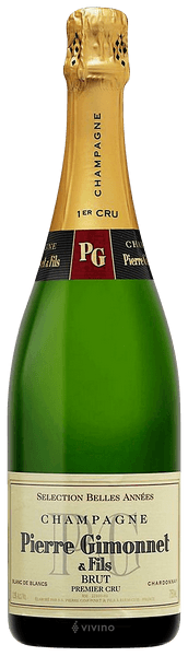 Pierre Gimonnet & Fils Sélection Belles Années Blanc de Blancs Brut Champagne Premier Cru N.V. (750 ml)