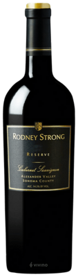 Rodney Strong Vineyards Cabernet Sauvignon Reserve 2017 (750 ml)