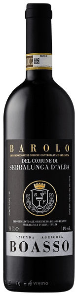 Boasso Barolo del Comune di Serralunga d'Alba 2017 (750 ml)