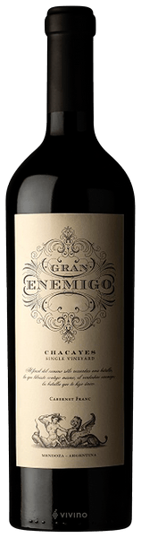 Gran Enemigo Chacayes Cabernet Franc 2017 (750 ml)