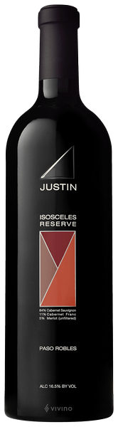 Justin Isosceles Reserve Red 2015 (750 ml)