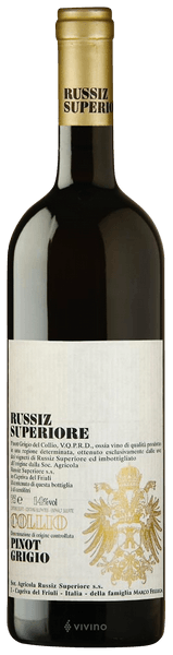 Marco Felluga Russiz Superiore Pinot Grigio Collio 2022 (750 ml)