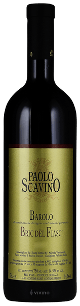 Paolo Scavino Bric Dël Fiasc Barolo 2019 (750 ml)