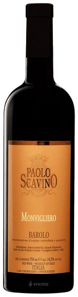 Paolo Scavino Barolo Monvigliero 2019 (750 ml)
