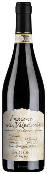 Sartori di Verona Amarone della Valpolicella 2015 (750 ml)