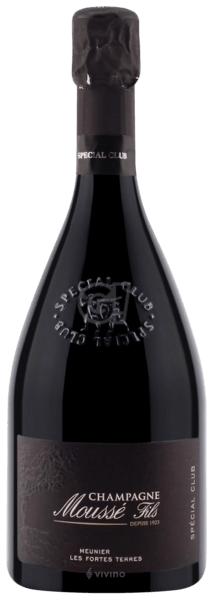 Moussé Fils Les Fortes Terres Meunier Champagne 2018 (750 ml)