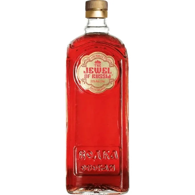The Jewel of Russia Berry Infusion Vodka (Liter)