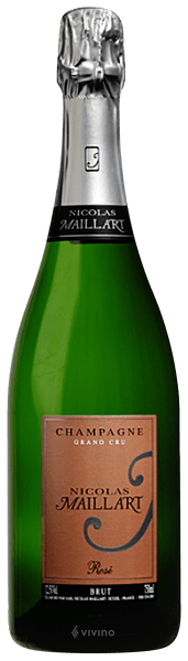 Nicolas Maillart Brut Rosé Champagne Grand Cru N.V. (750 ml)