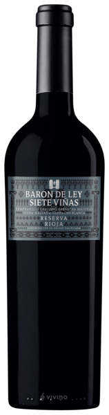 Baron de Ley Siete (7) Viñas Reserva Rioja 2015 (750 ml)