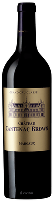 Chateau Cantenac Brown Margaux (Grand Cru Classe) 2015 (750 ml)