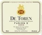 De Toren Fusion V Stellenbosch South Africa 2018 (750 ml)