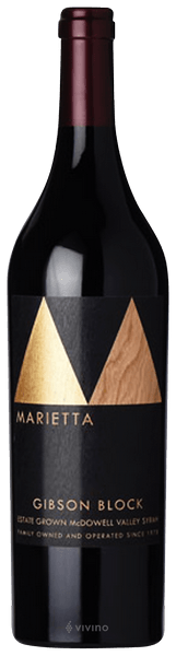Marietta Gibson Block (Estate Grown) Syrah 2019 (750 ml)