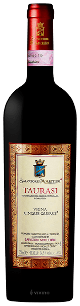 Salvatore Molettieri Taurasi Vigna Cinque Querce 2007 (750 ml)