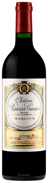 Château Rauzan-Gassies Margaux 2016 (750 ml)