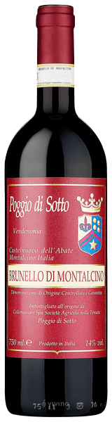 Poggio di Sotto Brunello di Montalcino 2018 (750 ml)