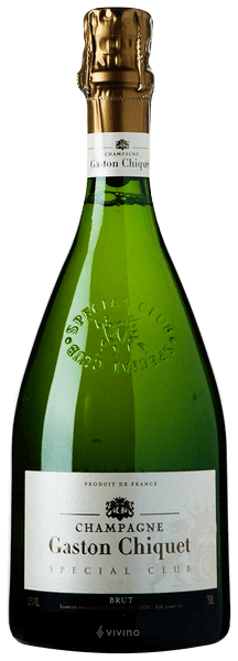 Gaston Chiquet Spécial Club Brut Champagne 2015 (750 ml)