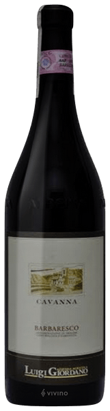 Luigi Giordano Barbaresco Cavanna 2020 (750 ml)
