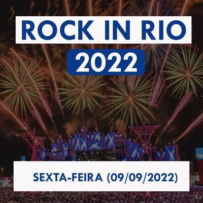 Show dia (09-09)l Rock in Rio - Bate e Volta Simples - Embarcando em Brasilia.