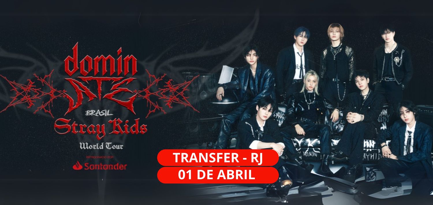 TRANSFER - Show Stray Kids - Saída de Rio de Janeiro ⭢ Estádio Nilton Santos (RJ)