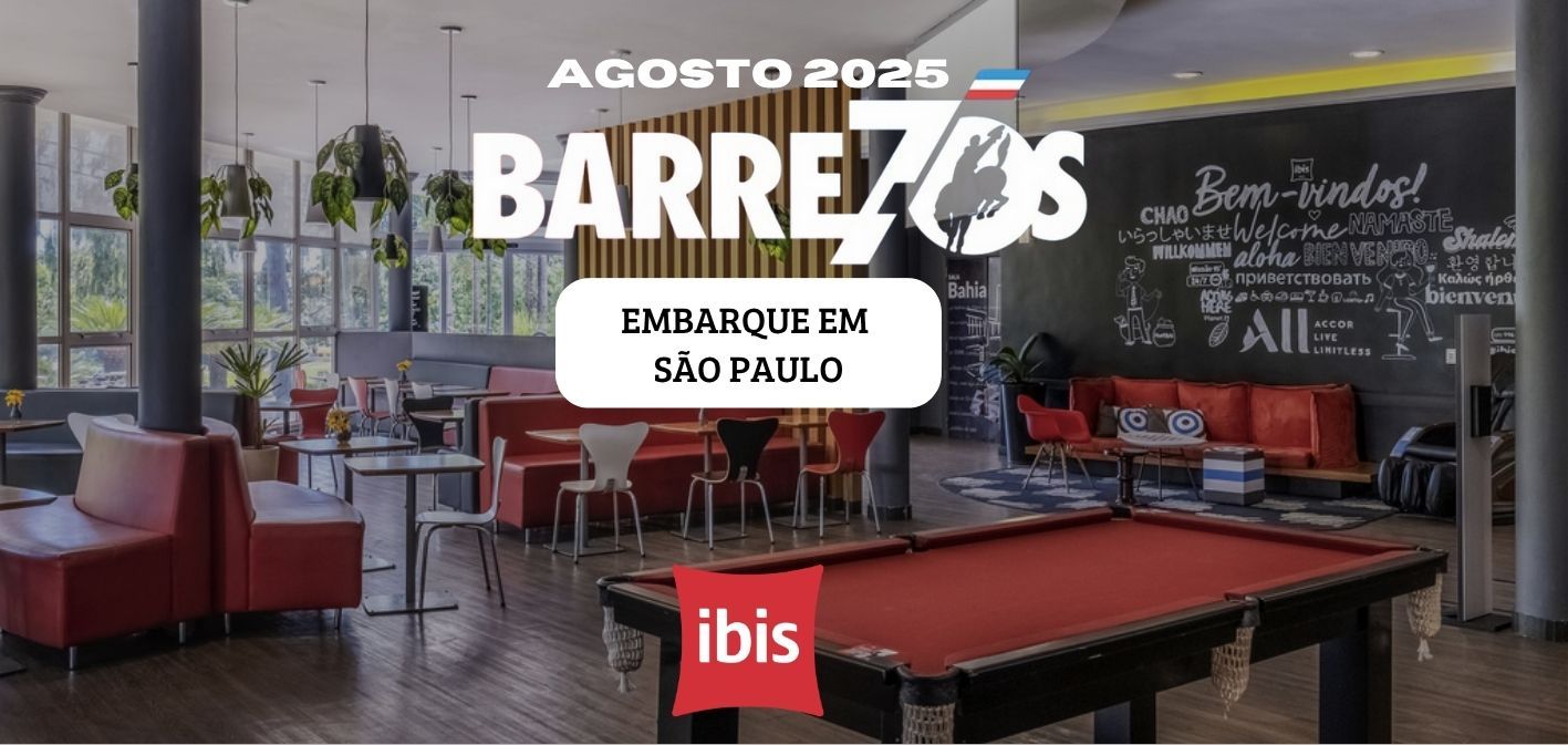 Festa do Peão de Barretos 2025 - Hotel Ibis - Embarque em São Paulo - Preço por pessoa