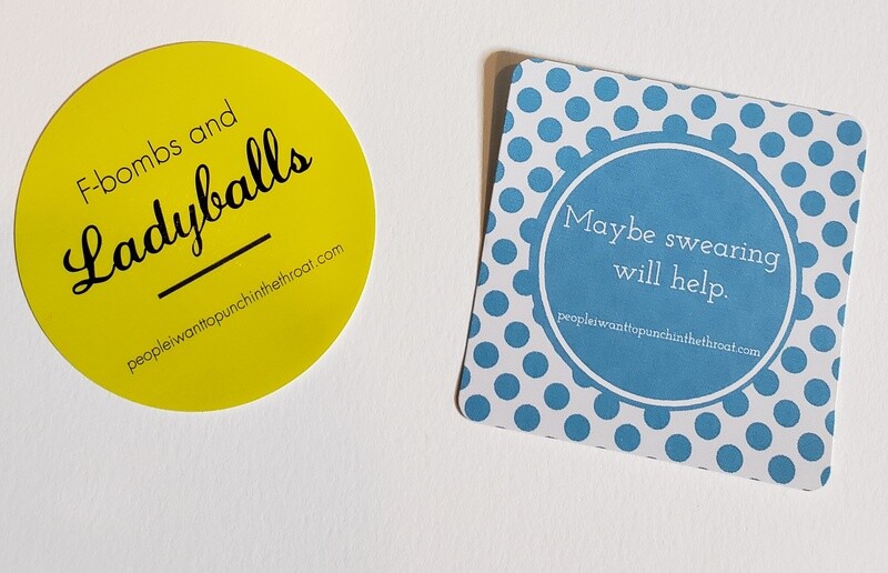 Ladyballs Sticker Set