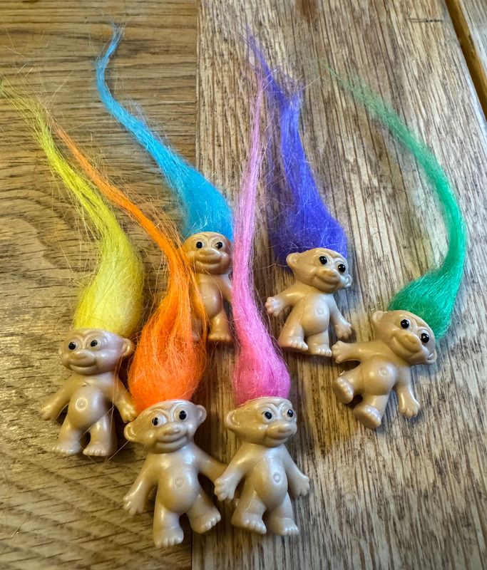 mini troll dolls