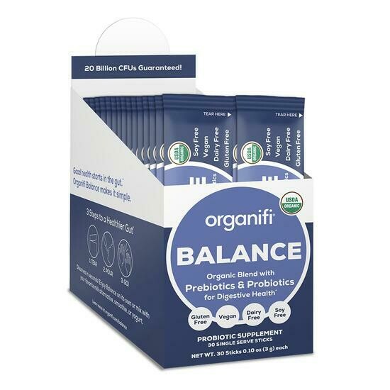 ORGANIFI BALANCE
(30 PORTABLE PACKS)