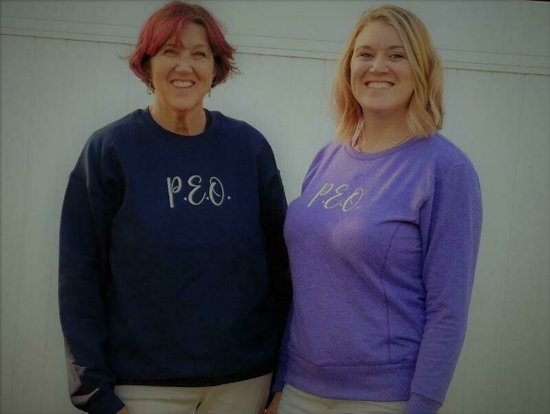 P.E.O. Crewneck Sweatshirt by Chapter AL