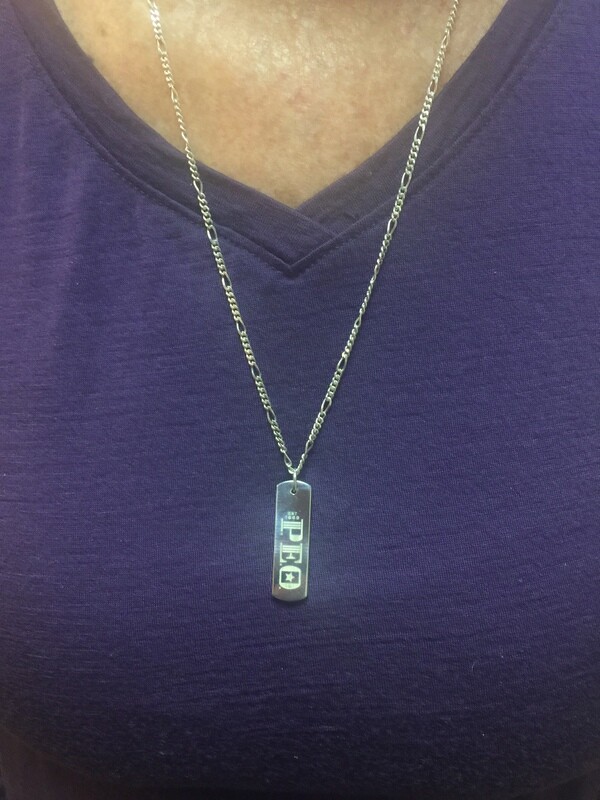 Sterling Silver P.E.O. Pendant by Chapter AE