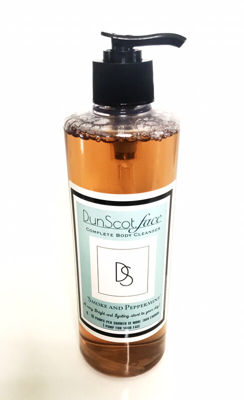 Face + Body Cleanser: 'Smoke & Peppermint'