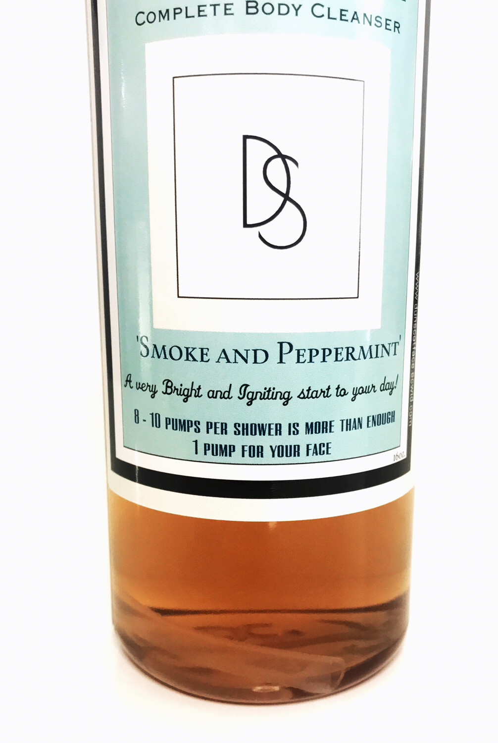 Face + Body Cleanser: 'Smoke &amp; Peppermint'