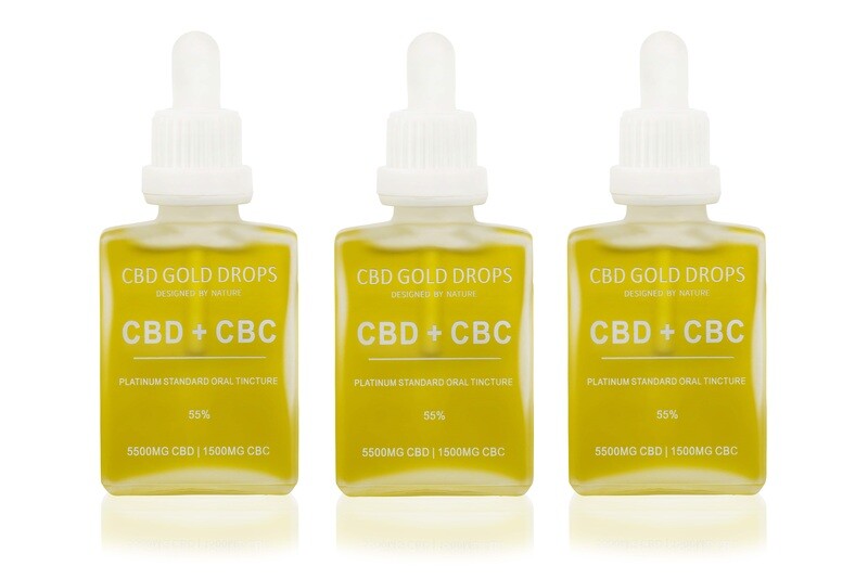 BUY 3 x CBD GOLD DROPS 55% CBD 5500mg + CBC 1500mg 30ml BUY 3 x CBD GOLD DROPS 55% CBD 5500mg + CBC 1500mg 30ml