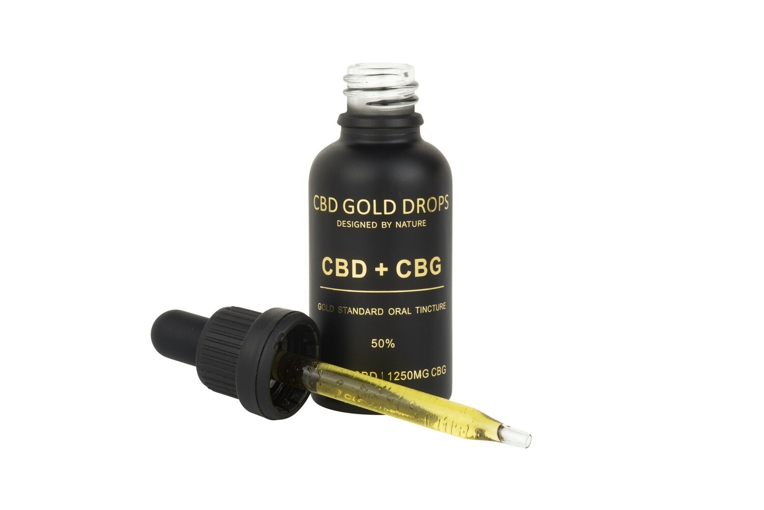 CBD GOLD DROPS 50% CBD 5250mg + CBG 1250mg 30ml