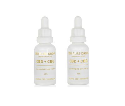 BUY 2 x CBD PURE DROPS 45% CBD 5000mg + CBG 1000mg 30ml BUY 2 x CBD PURE DROPS 45% CBD 5000mg + CBG 1000mg 30ml