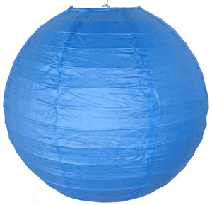 Blue Paper Lantern
